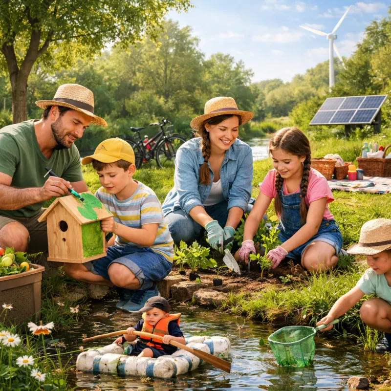 Discover enjoyable ways to bond while protecting the planet