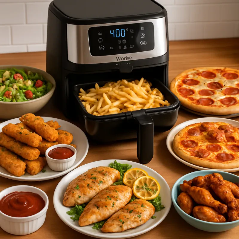 Tasty meals made quick and easy with your Kalorik Maxx Air Fryer