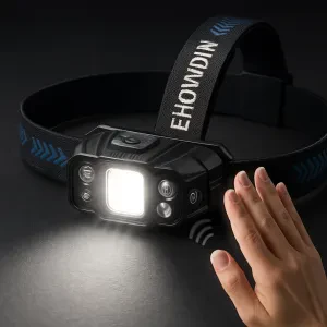 Light up your adventures hands-free with this versatile headlamp