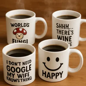 Get ready to sip and smile with these quirky mugs you'll want to show off every morning