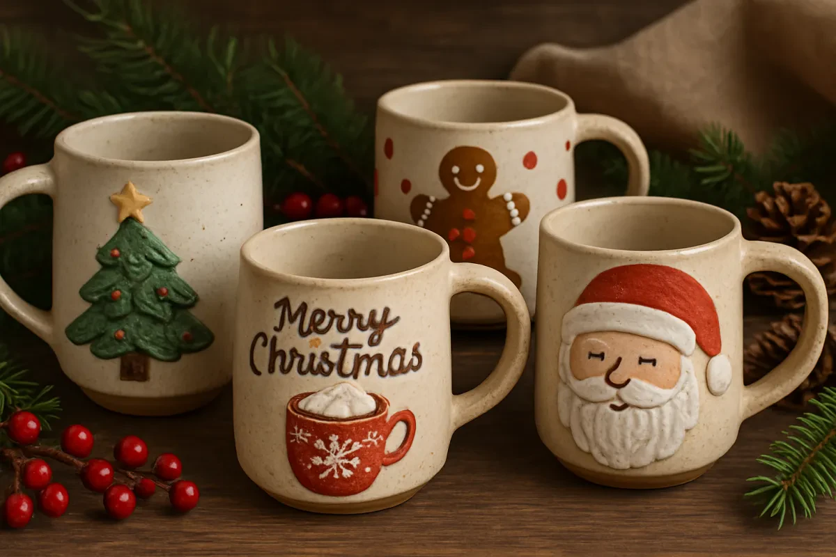 Discover Unique Handmade Christmas Coffee Mugs