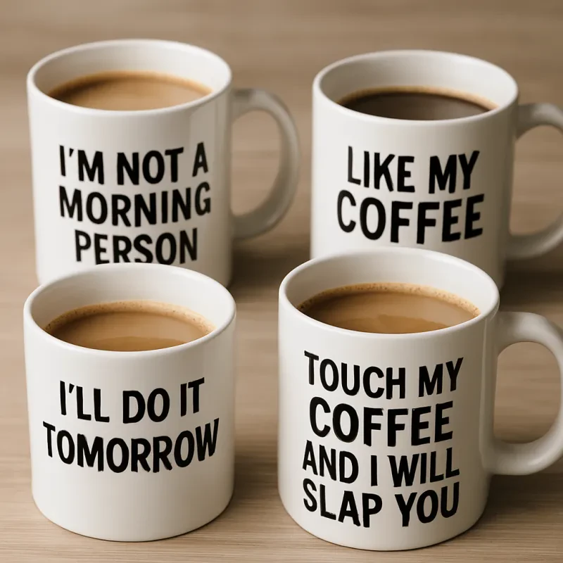 Find your perfect coffee mug that brings a smile to your face every morning