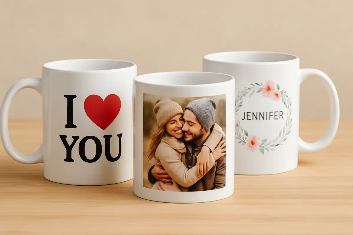 Personalize Your Gift with Customizable Ceramic Coffee Mugs