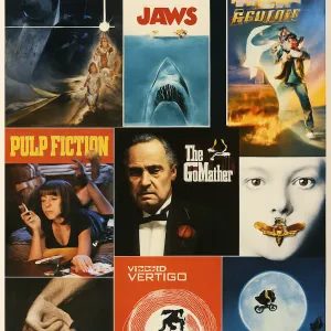 From Golden Age classics to modern icons, these posters aren’t just wall art – they’re the must‑have pieces that define movie history.
