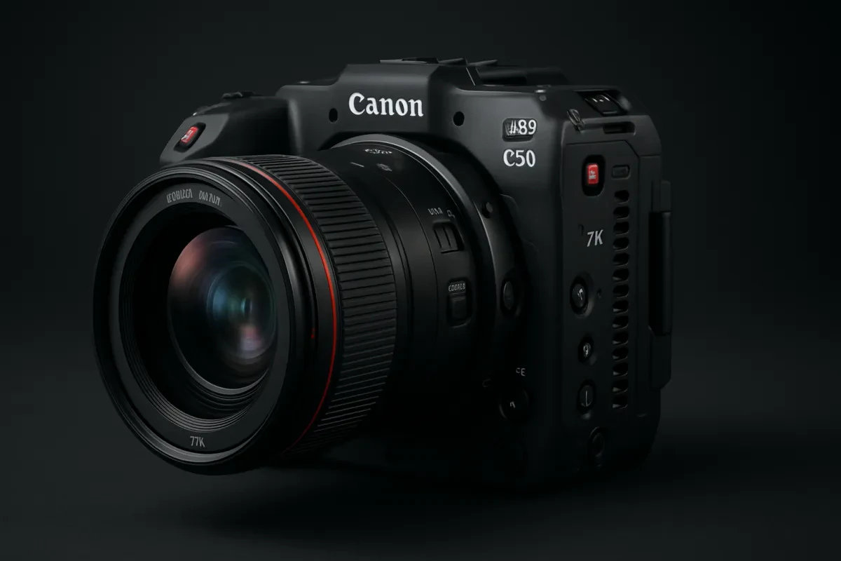 Découvrez le nouveau boîtier Canon C50 EOS 7K