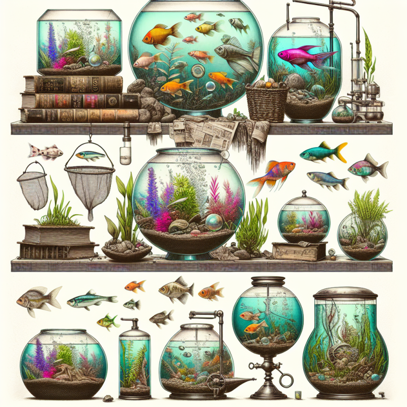 Explore the fascinating evolution of aquarium keeping through the ages