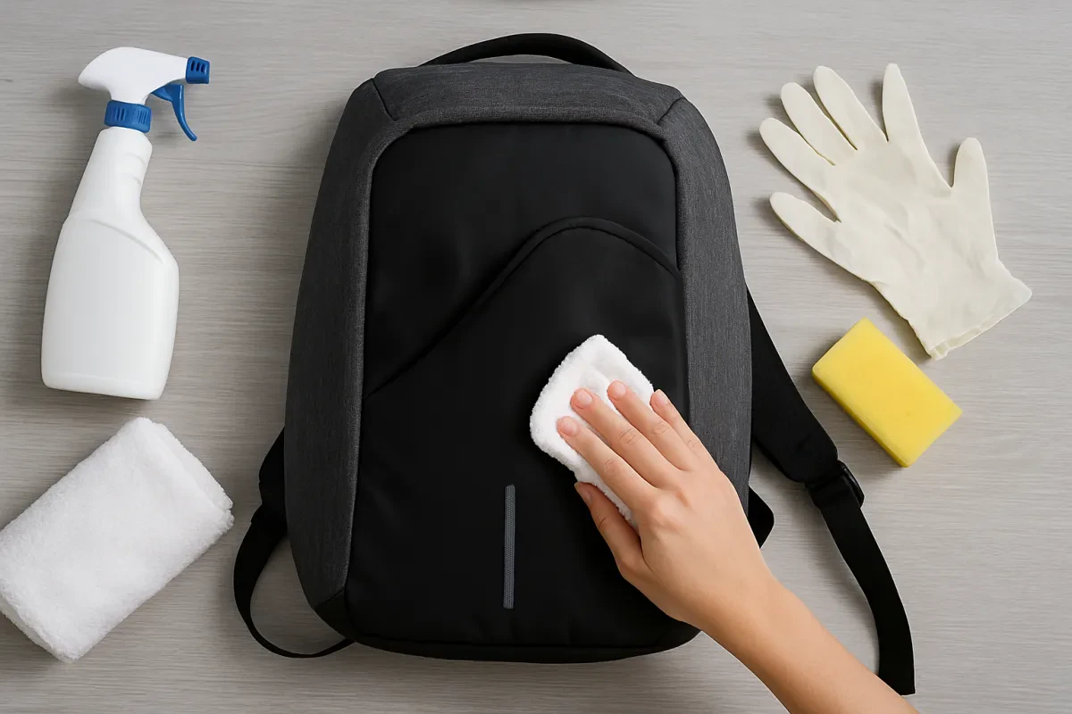 How to Clean an Anti-Theft Backpack Safely