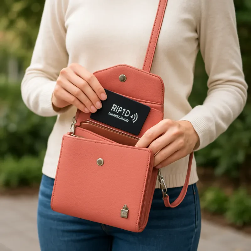 Protect your valuables effortlessly with an RFID purse