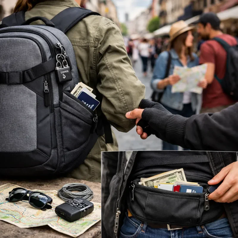 Travel worry-free with the right gear to keep your belongings secure