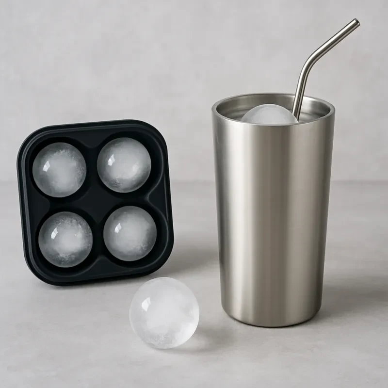 Get Your Drinks Ice Cold with Perfectly Shaped Ice