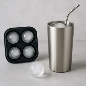 Get Your Drinks Ice Cold with Perfectly Shaped Ice