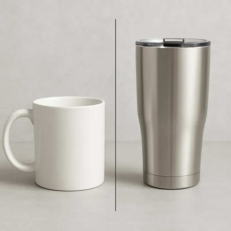 Understanding What Sets Mugs and Tumblers Apart