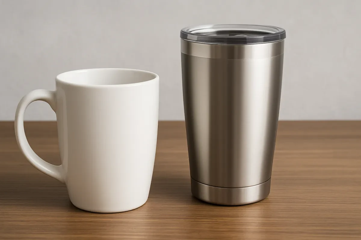 Mug vs Tumbler Difference Explained Simply