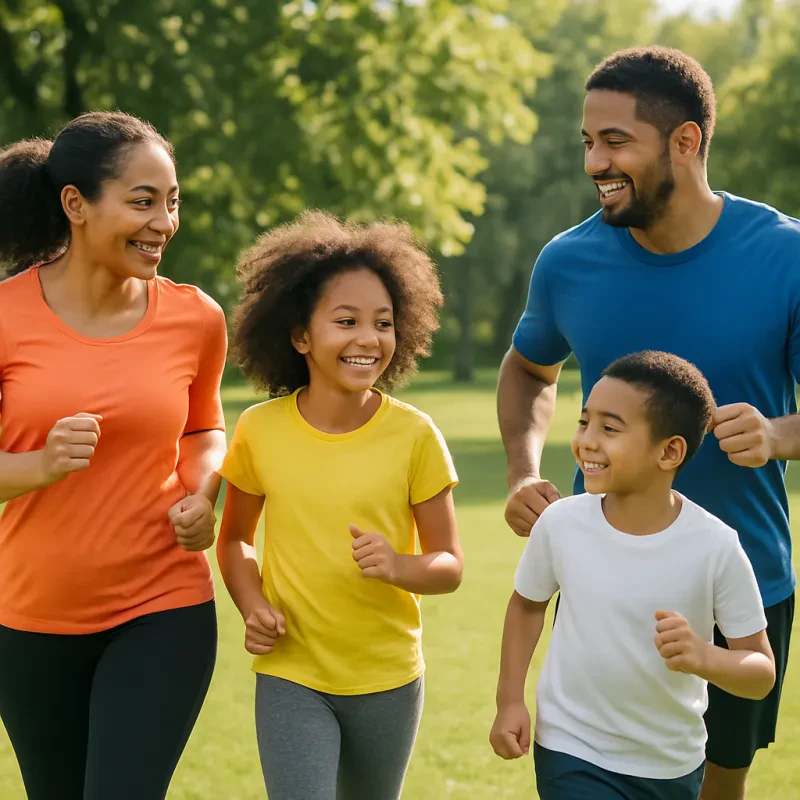 Enjoyable ways for families to lose weight and have fun together