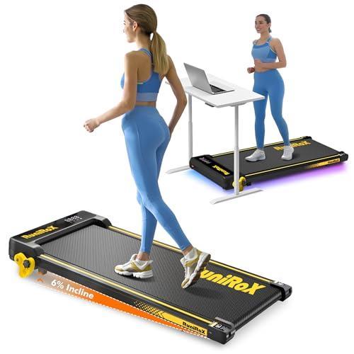 RuniRoX 3-in-1 Under Desk Walking Pad Treadmill Review (Incline + Desk Walking on a Budget)