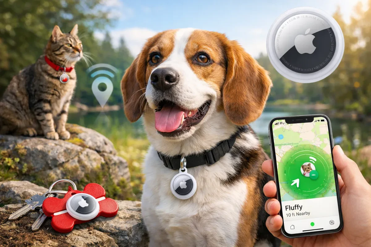 Track Your Pet Easily with Apple AirTag