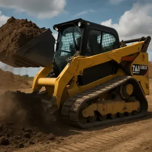 Discover the strength and versatility of the CAT 299 D2 XHP Loader for your toughest jobs