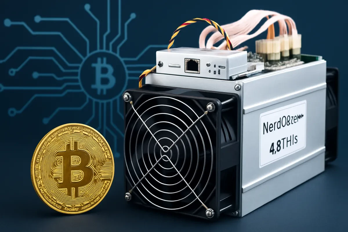 NerdQaxe++ 4.8TH/s ASIC Bitcoin Miner Review