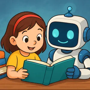 Fun and imaginative stories that teach kids about the wonders of AI