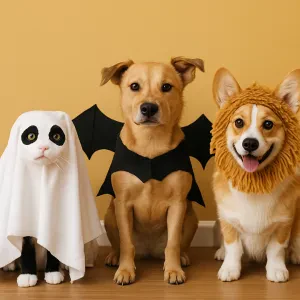 Create adorable costumes for your furry friends without breaking the bank