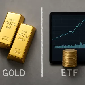 Get the scoop on the differences between owning real gold and trading gold ETFs