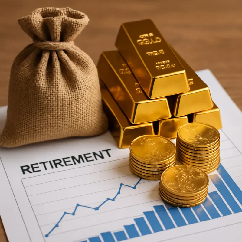 Simple Ways to Invest in Gold for Your Retirement