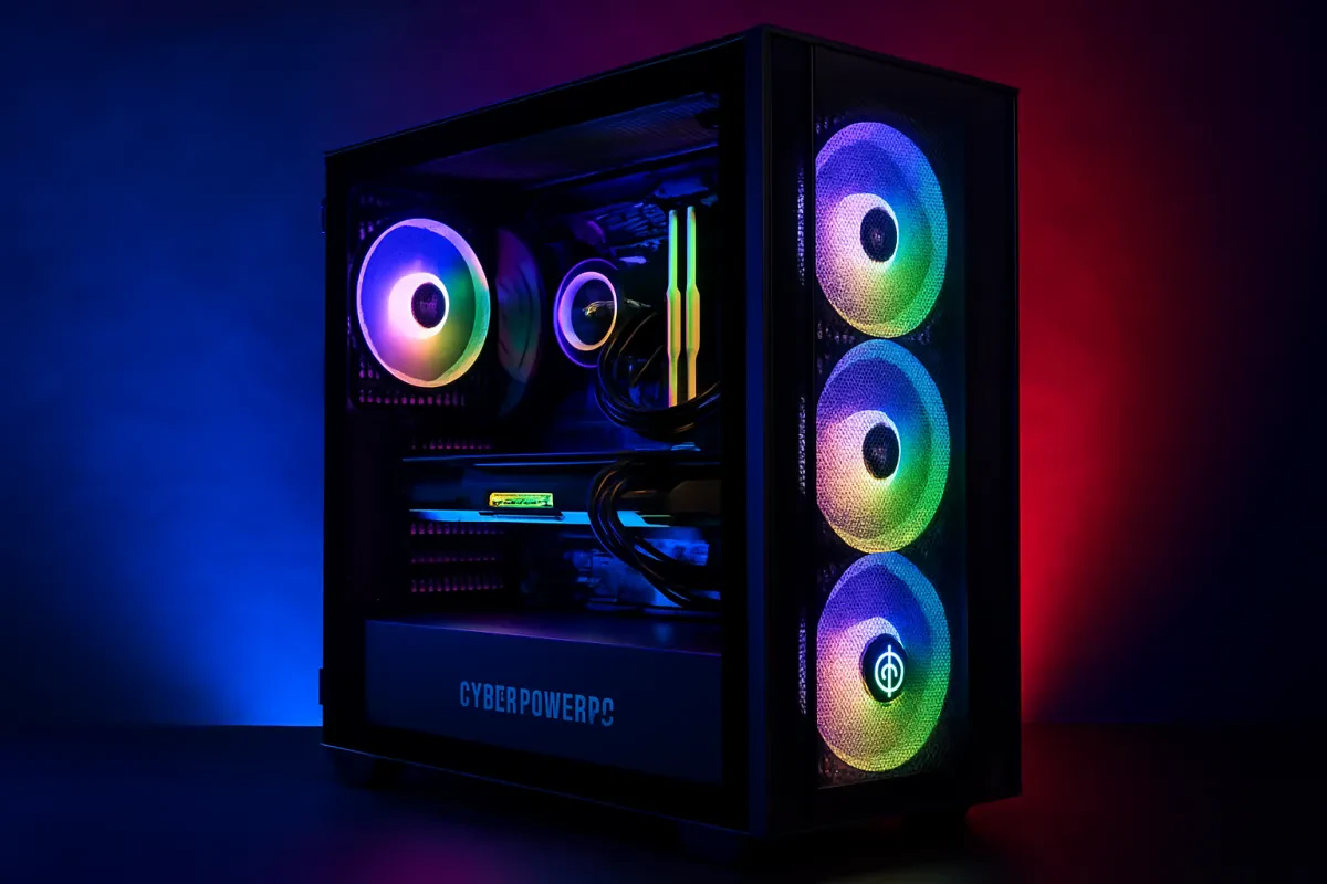 Unleash Power with CyberPowerPC Luxe Gaming PC