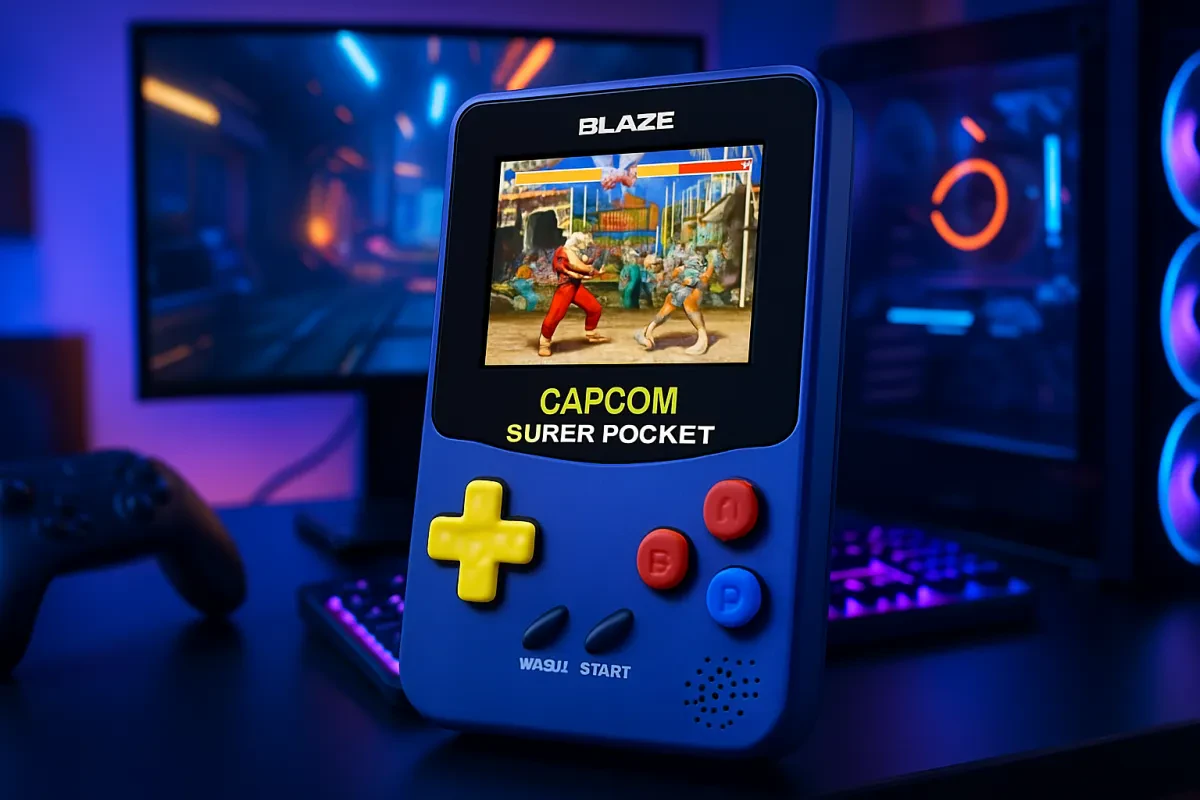 Ultimate Gaming with Blaze Capcom Super Pocket