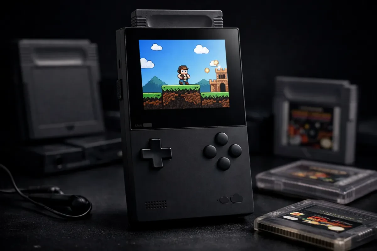 Discover the Analogue Pocket Console in Black