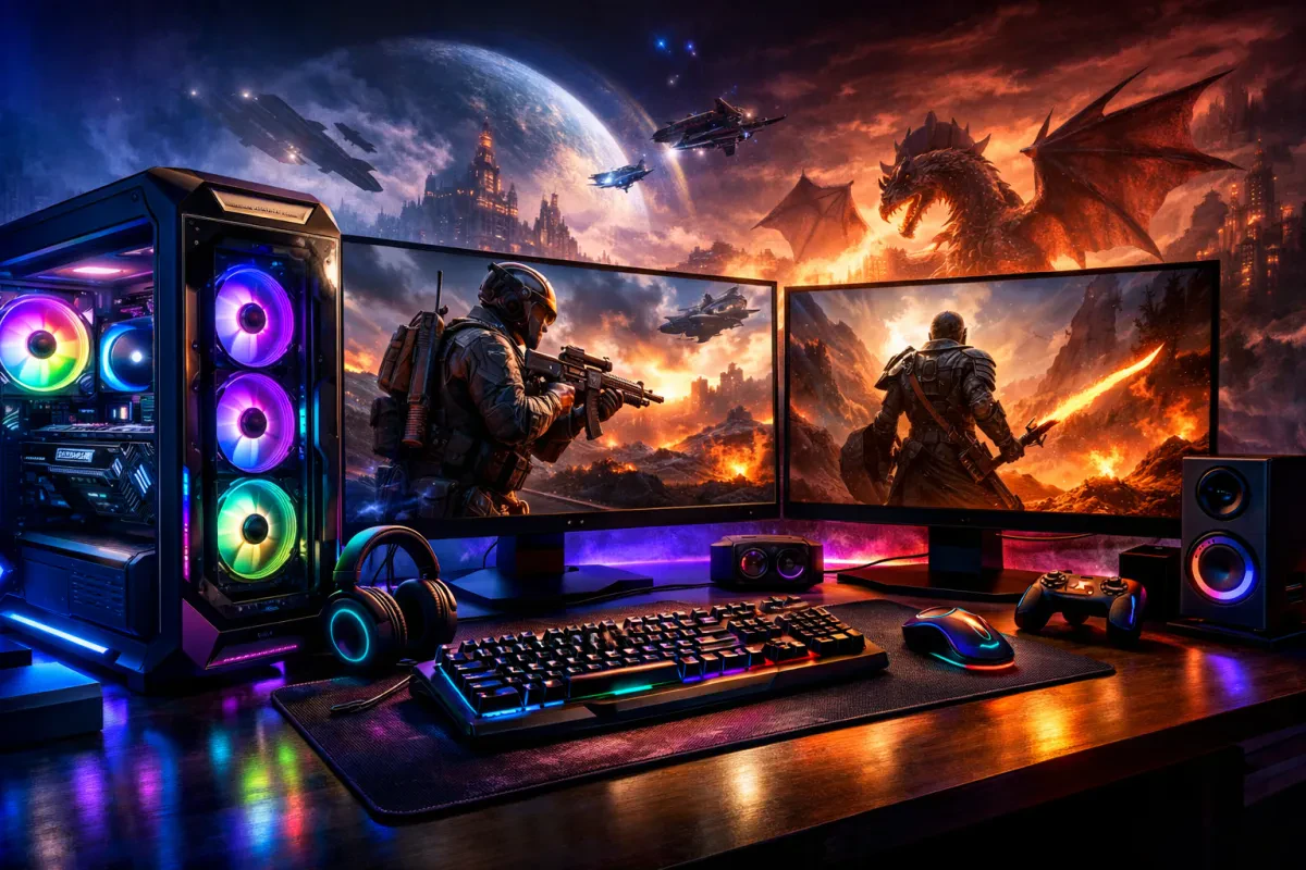 Essential Gaming Machine Specs for Modern Games