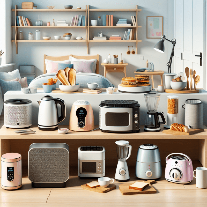 Essential gadgets for easy cooking and snacking in your dorm room