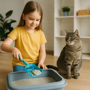 Make Litter Box Chores Fun for Everyone