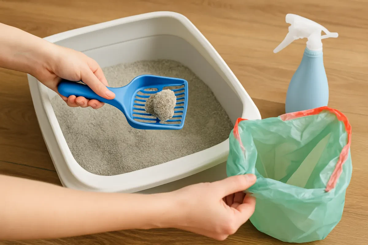 Simple DIY Cat Litter Box Cleanup Hacks