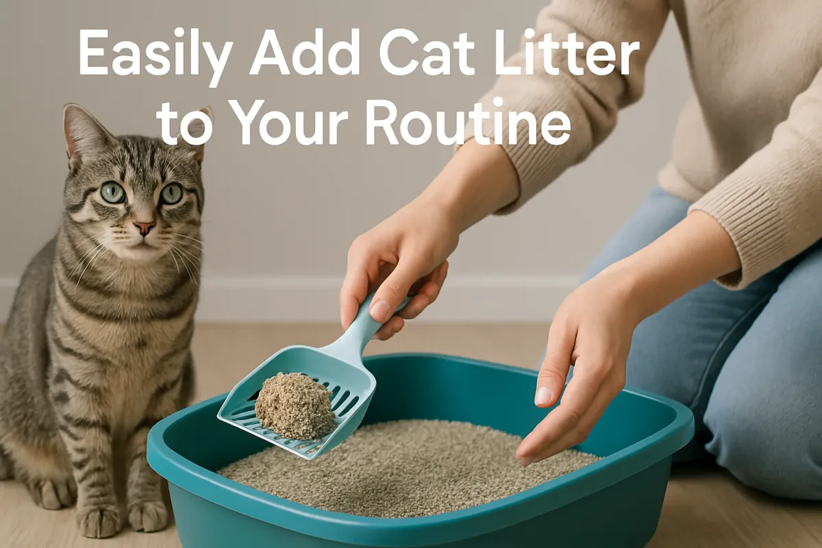Easily Add Cat Litter to Your Routine