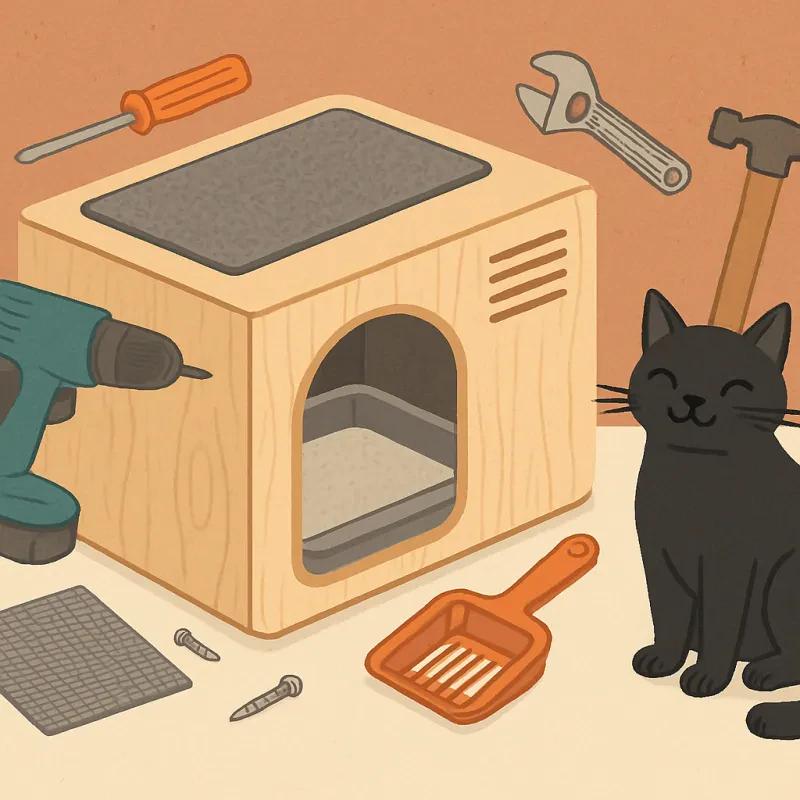 Simple Ideas to Make Your Cat's Litter Box a Cozy Spot