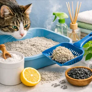 Simple ways to keep your cat’s litter fresh and your home smelling great