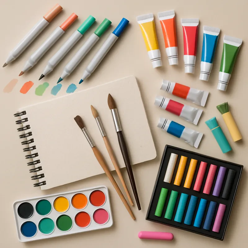 Explore the latest art supplies that inspire and spark your creativity