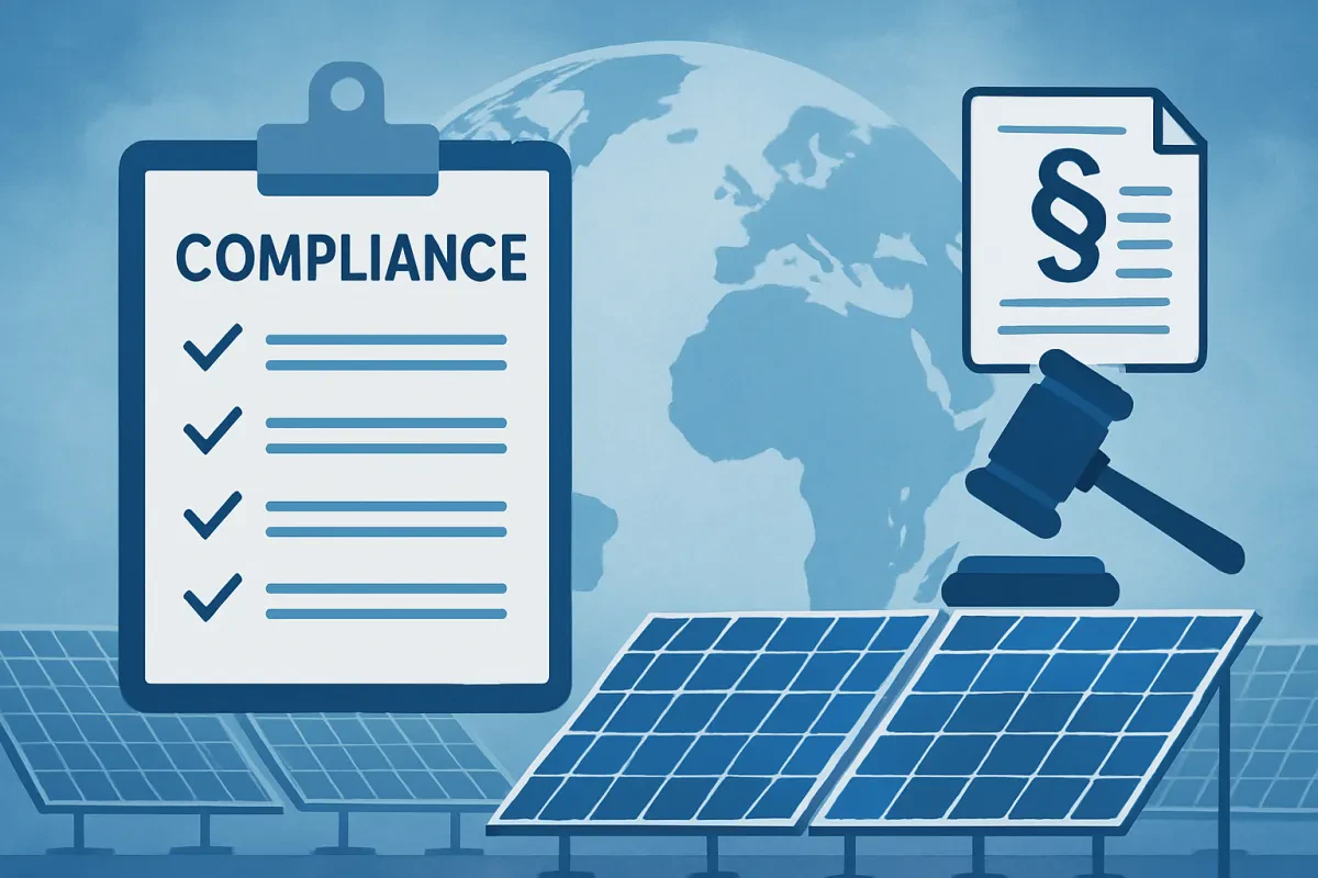 Understanding Compliance For Photovoltaic Installations Worldwide