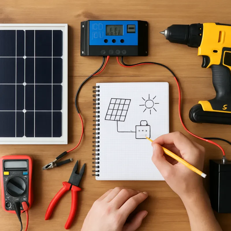 Simple solar projects that save you money and energy