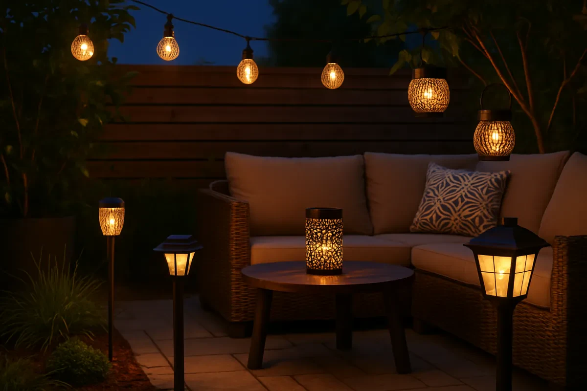 Best Patio Solar Lights for Your Outdoor Space