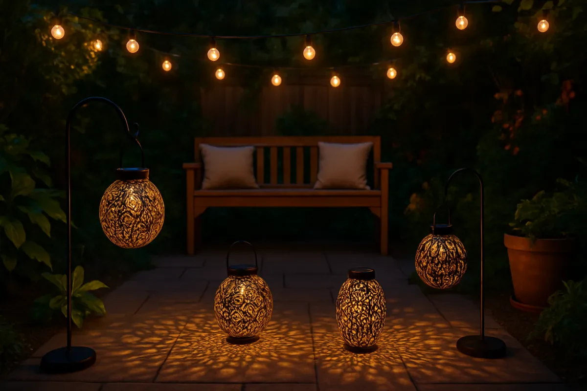 Brighten Your Space with Decorative Solar Patio Lighting