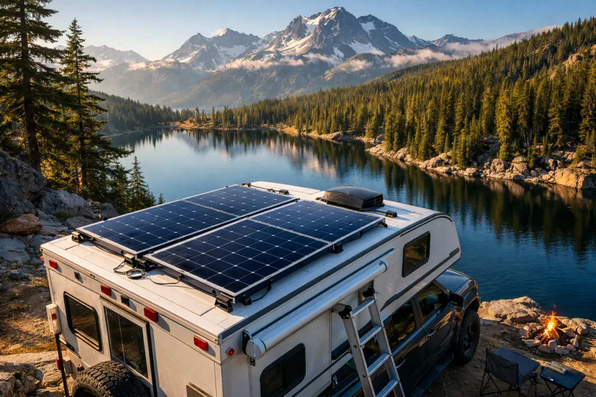 How To Install Solar Panels On A Truck Camper