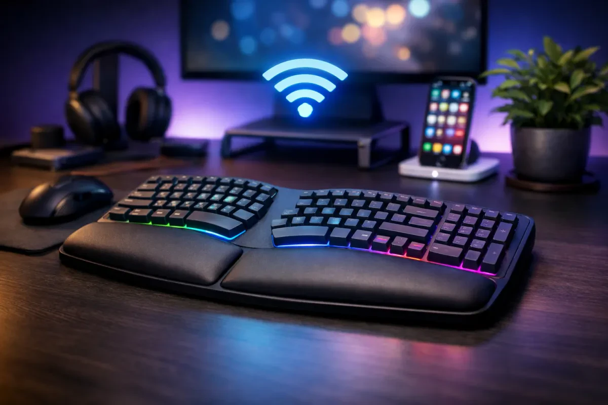 Top Perks of Wireless Ergonomic Membrane Keyboards