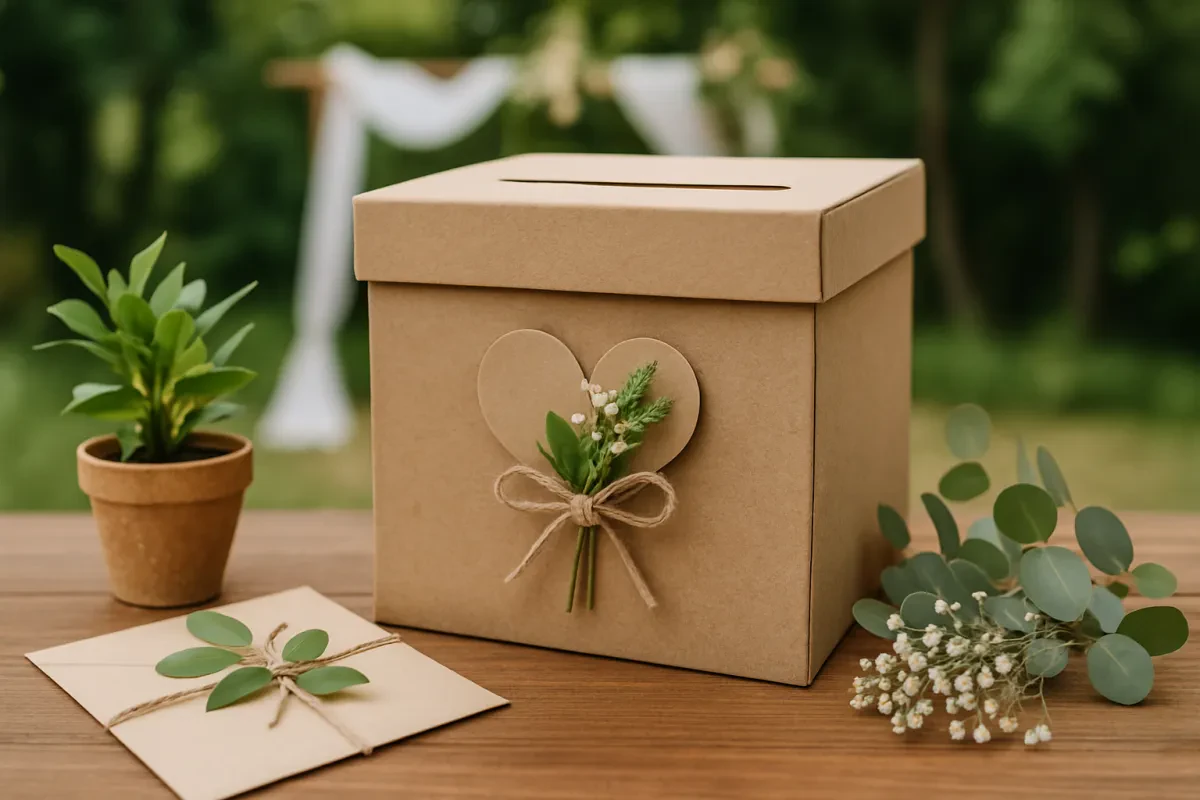 Eco-Friendly Wedding Card Boxes for Your Big Day