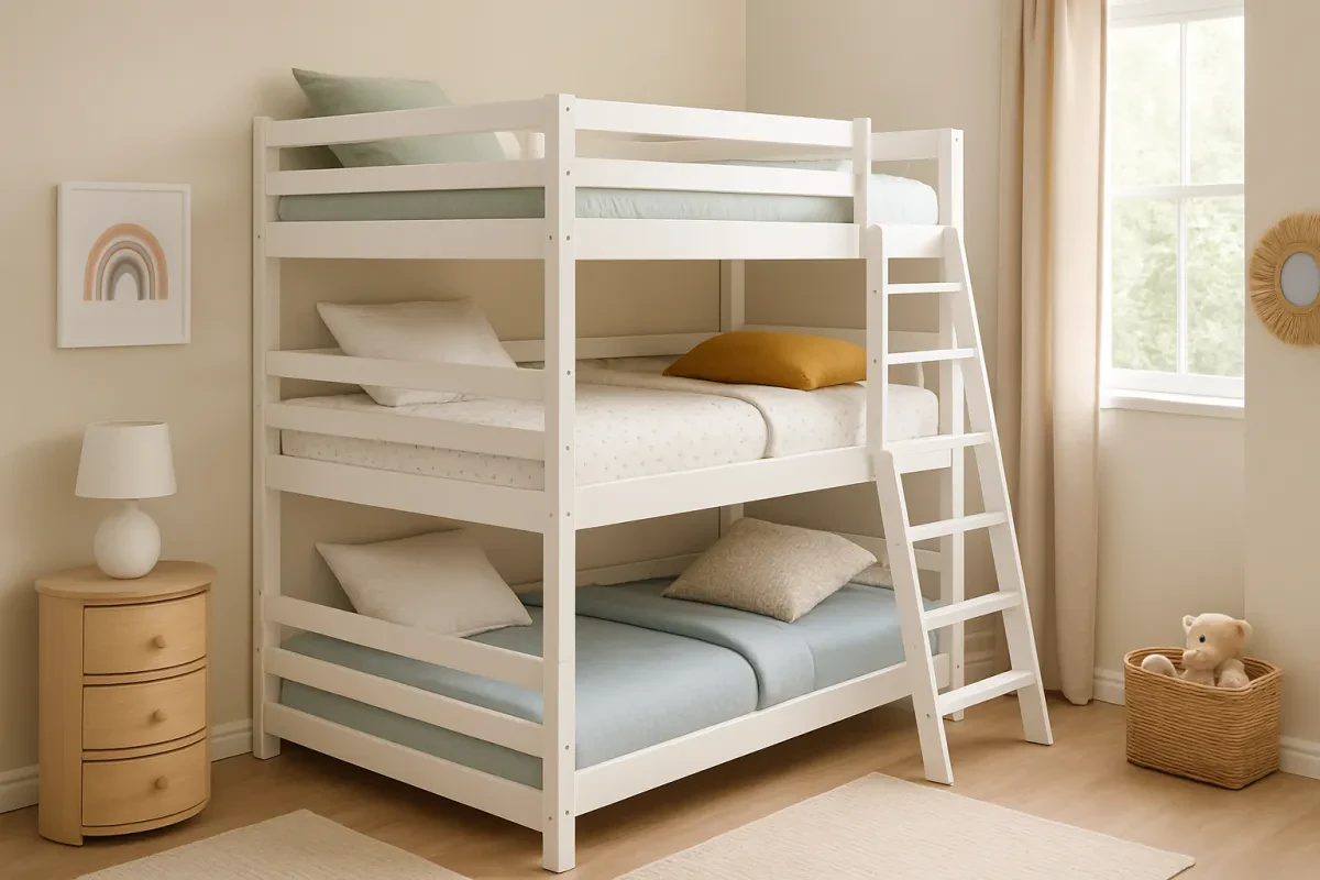 Triple Bunk Beds For Kids That Save Space