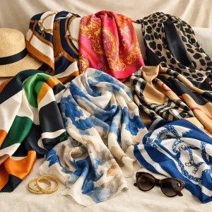 Your go-to guide for chic and versatile oversized silk scarves