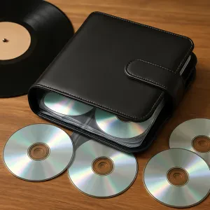 Keep your favorite albums safe and looking great with vinyl CD wallets