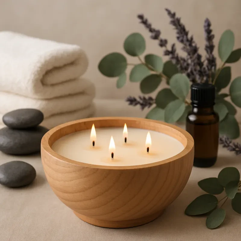 Unlock the soothing power of candle bowls for your space and mood