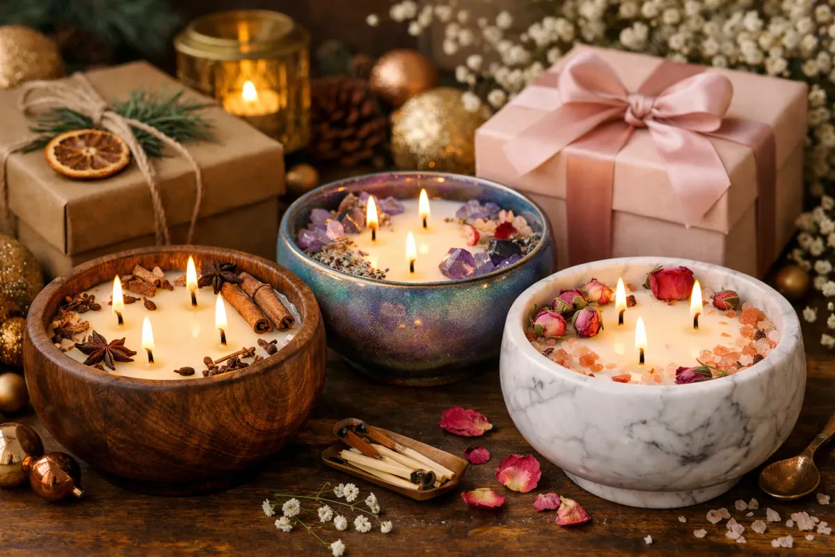 Unique Scented Candle Bowls As Gift Options