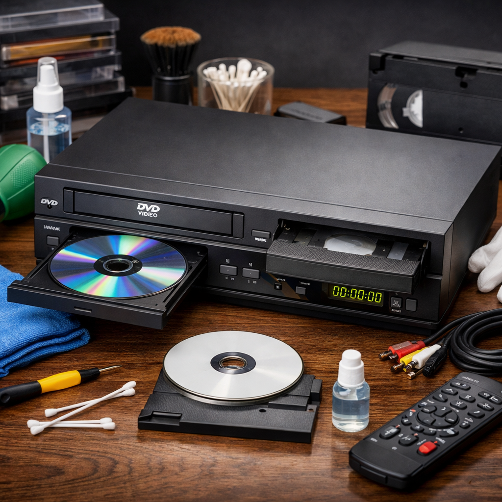 Keep your DVD VCR combo running smoothly and lasting longer